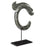 Carved Dragon on Stand, Grey