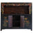 Black Lacquer Painted Display Cabinet