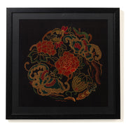 Silk Embroidery - 'Flowers and Butterflies'