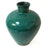 Green Ceramic Wide Shoulder Vase