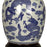 Blue and White Dragon Jar Lamp