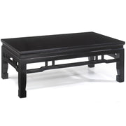 Kang Style Coffee Table, Black Lacquer