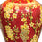 Jasmine Vase Lamp in Red and Gold