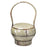 Long Handled Lacquered Basket