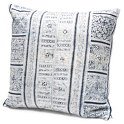 Miao fabric cream and blue cushion cover
