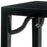 Ming Console Table, Black Lacquer