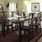 Ming Dining Table, Black Lacquer