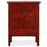Red and Gold Antique Chinese Shanxi Cabinet