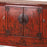 Red Painted Gansu Sideboard