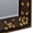 Shanxi Painted Mirror, Black Lacquer