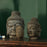 Stone Buddha Heads