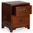 Ming Two Drawer Chest, Warm Elm