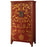 Gold Decorated Wedding Cabinet, Red Lacquer
