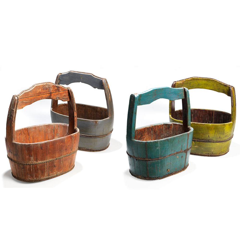 Wooden Water Bucket — Shimu