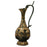 Gold Etched Tall Bronze Jug
