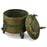 Chinese Bronze Lidded Dui Food Vessel