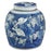 Ginger Jar, Blue and White, Butterfly