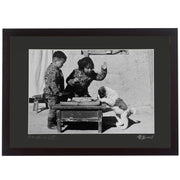 Framed Print - 'Farm Children at Lunch'