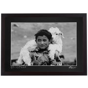 Framed Print - 'Kazakh Shepherd Boy'