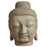 Medium Carved Stone Buddha Head